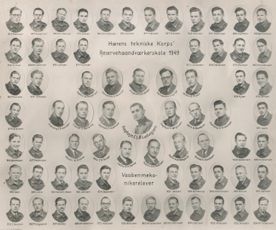 113 Hærens tekniske Korps Reservehaandværkeskolen 1949