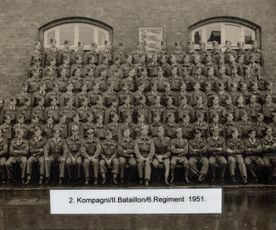 17 2. Kompagni II Bataillon 6. Regiment 1951