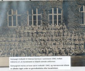 7 Kompagni indkaldt i Odense 1945